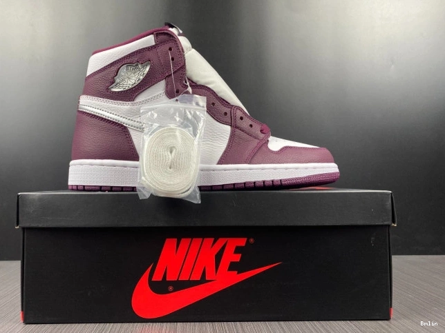 Bmlin Shoes 1 555088-611 OG High Jordan Air Bordeaux 0710